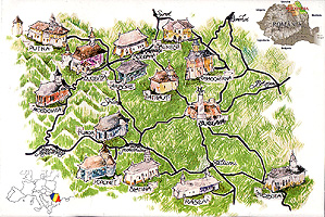 Map Bucovina